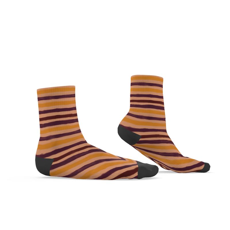 Sunset Brushstroke Socks