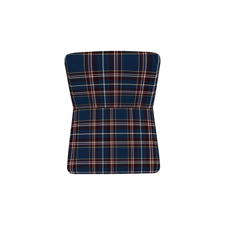 Frosted Winter Heritage Plaid Occasional chair