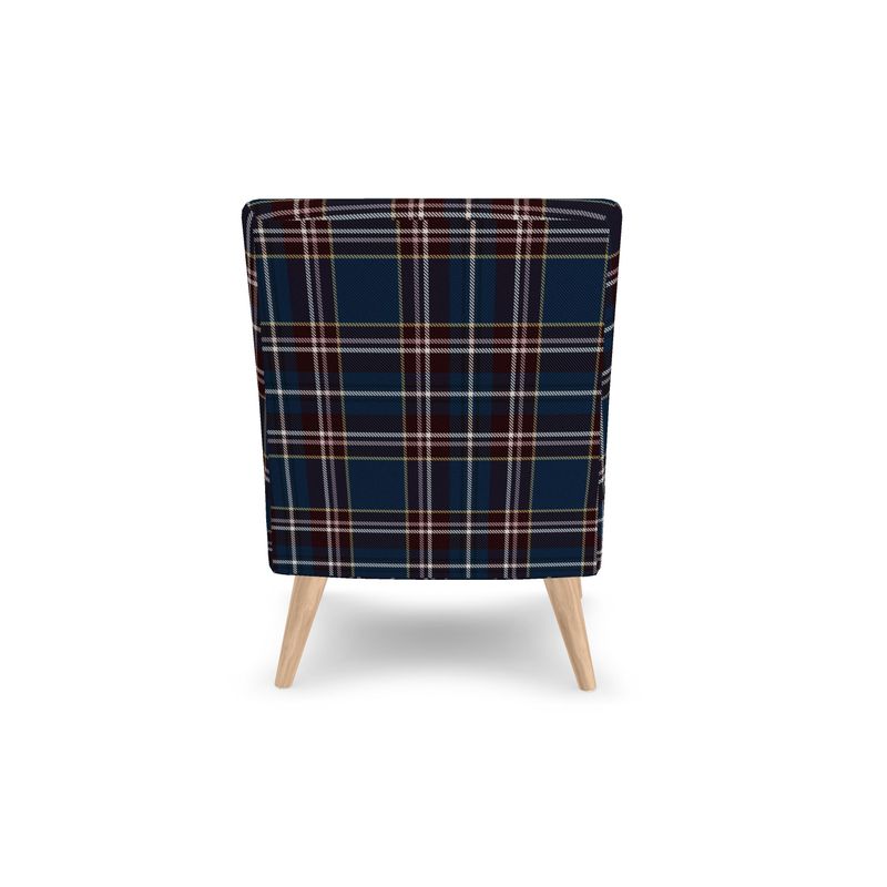 Frosted Winter Heritage Plaid Occasional chair