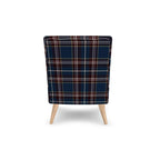 Frosted Winter Heritage Plaid Occasional chair