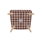 Autumn Distressed Gingham Occasional Chair