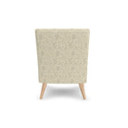 Vintage Elegance Perfume Bottles Occasional Chair