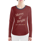 “Merry & Bright” Women’s Christmas Pyjama Set