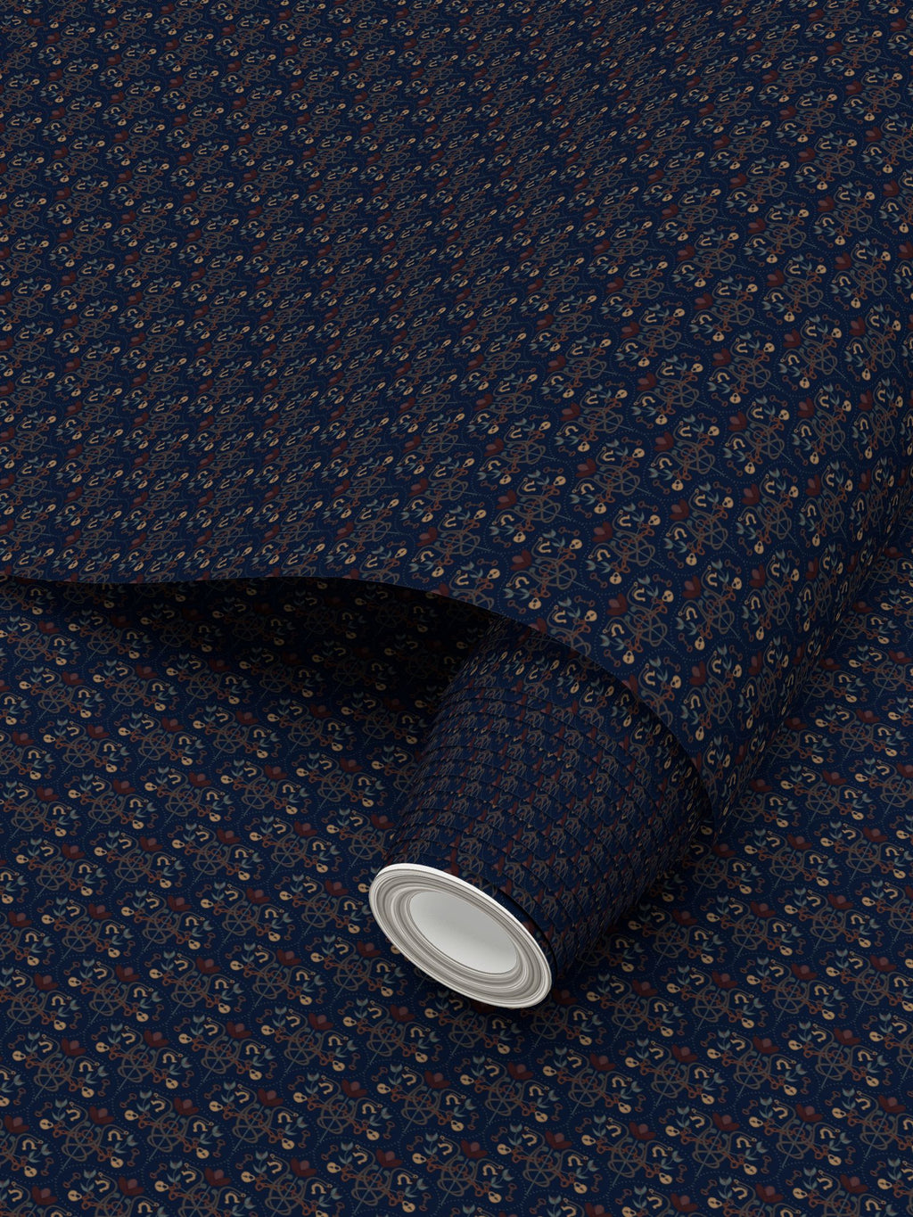 Year of the Horse 2026 Wallpaper – Midnight Blue