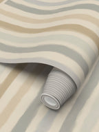 Heirloom Stripe | Soft Neutral Luxury Wallpaper