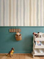 Heirloom Stripe | Soft Neutral Luxury Wallpaper