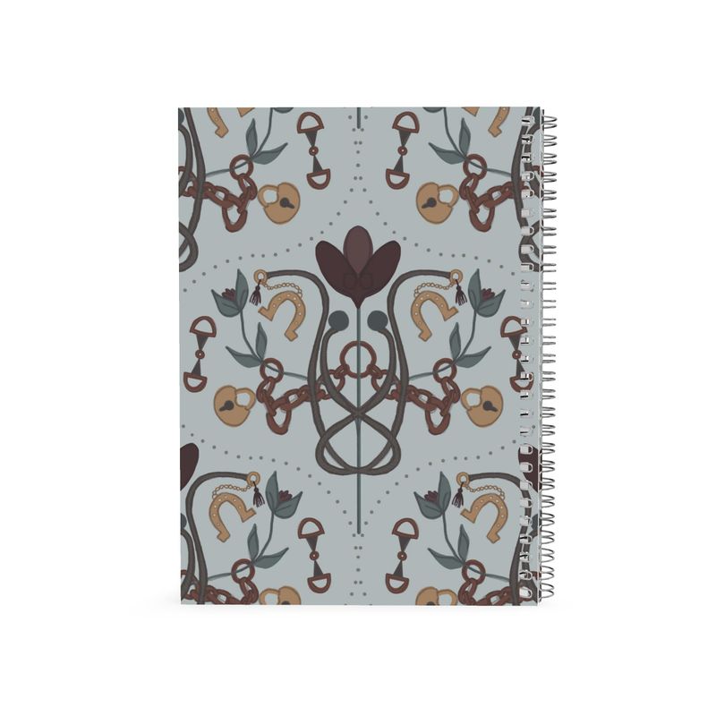 Year of the Horse 2026 Spiral Notebook – Illustrated Hardcover Journal