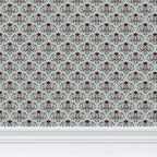 Equestrian Keepsakes Wallpaper – Soft Blue