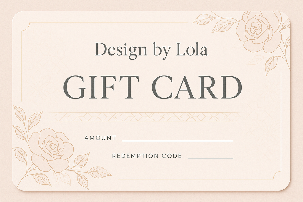 Design by Lola gift card