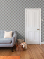 Equestrian Keepsakes Wallpaper – Soft Blue