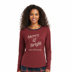 Merry and bright womans pyjama set